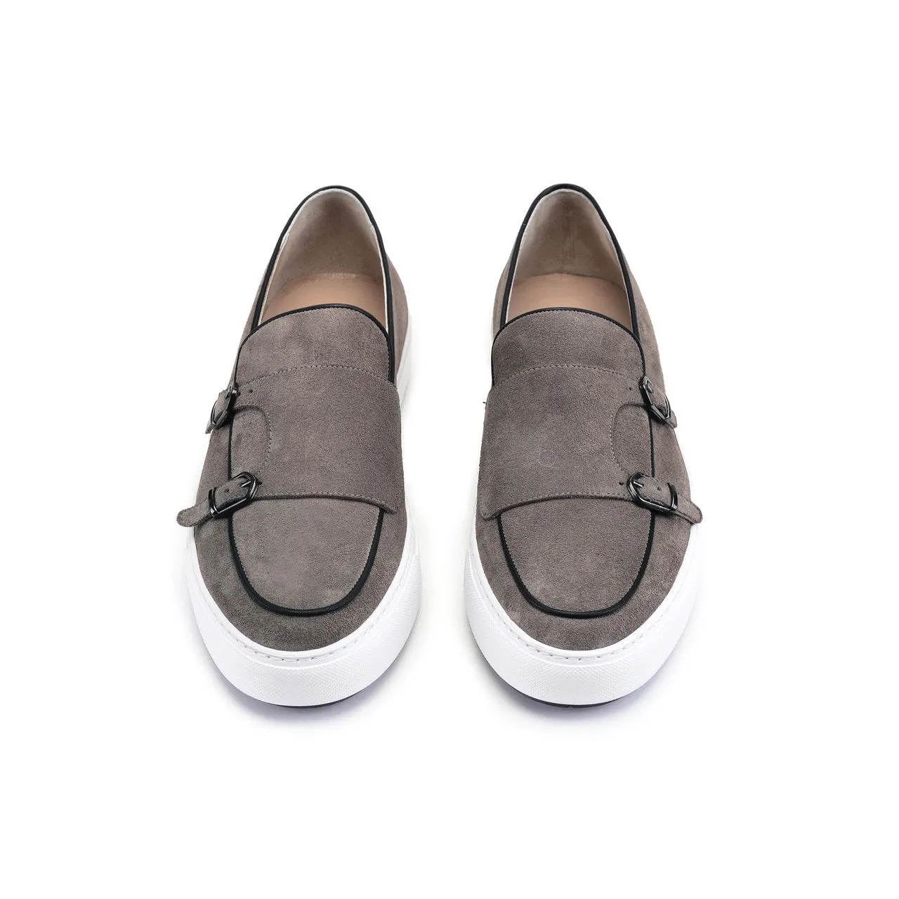 Pelle Line-  Elliot Casual Nunbak loafer- Taupe