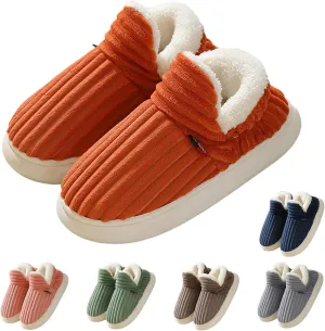 Pluffi Cozy Stylish Slipper Women Men, Pluffi Slipper Booties, Winter Cloud Slides Fuzzy Warm Thick-Soled House