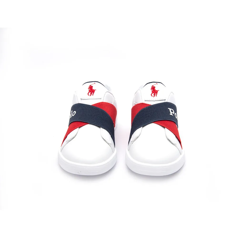 Polo Ralph Lauren White Slip-On
