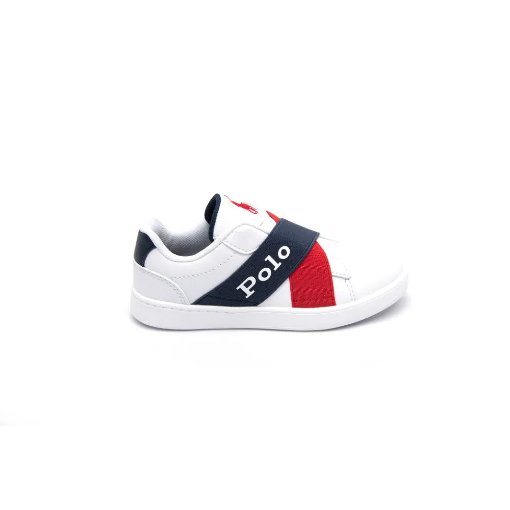 Polo Ralph Lauren White Slip-On