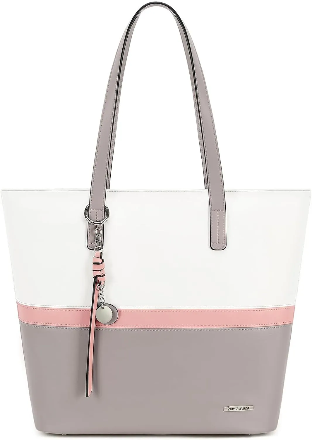 Pomelo Best Soft Faux Leather Stylish Shoulder Tote Bags for Women