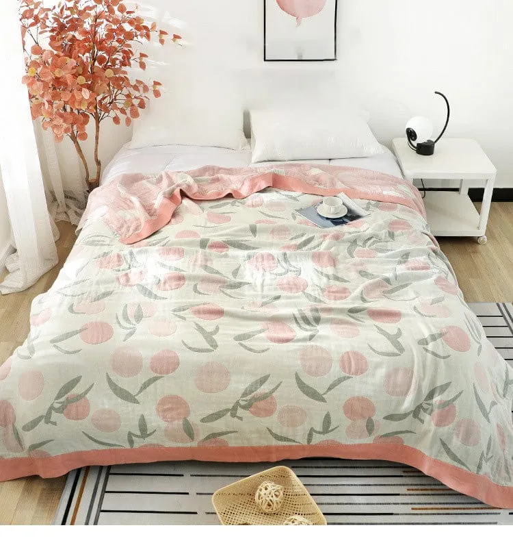 Positive feedback Peaches Act fast Blanket Bedspread