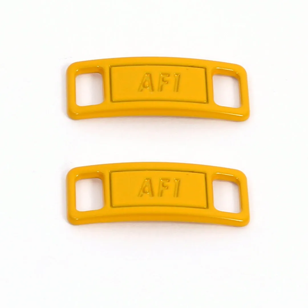 Premium Yellow Air Force 1 Dubrae Replacement ( Lace Tag)