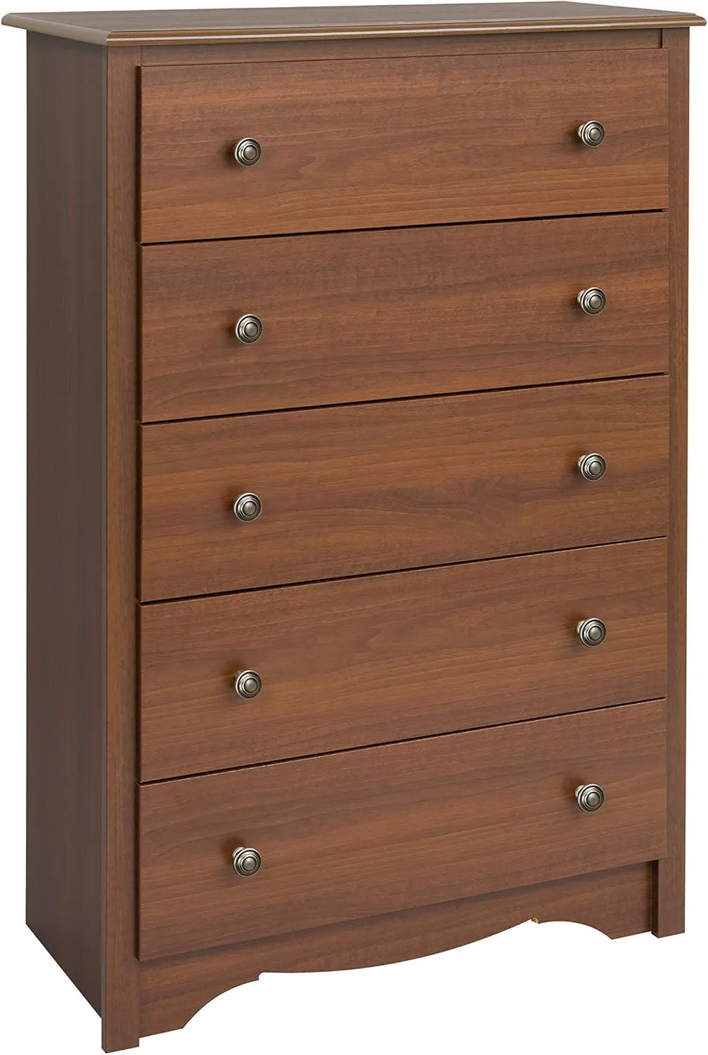 Prepac Sonoma Traditional 5-Drawer Tall Dresser for Bedroom, Functional Bedroom Dresser & Fremont Superior 5-Drawer Chest for Bedroom - Spacious and Stylish Chest of Drawers