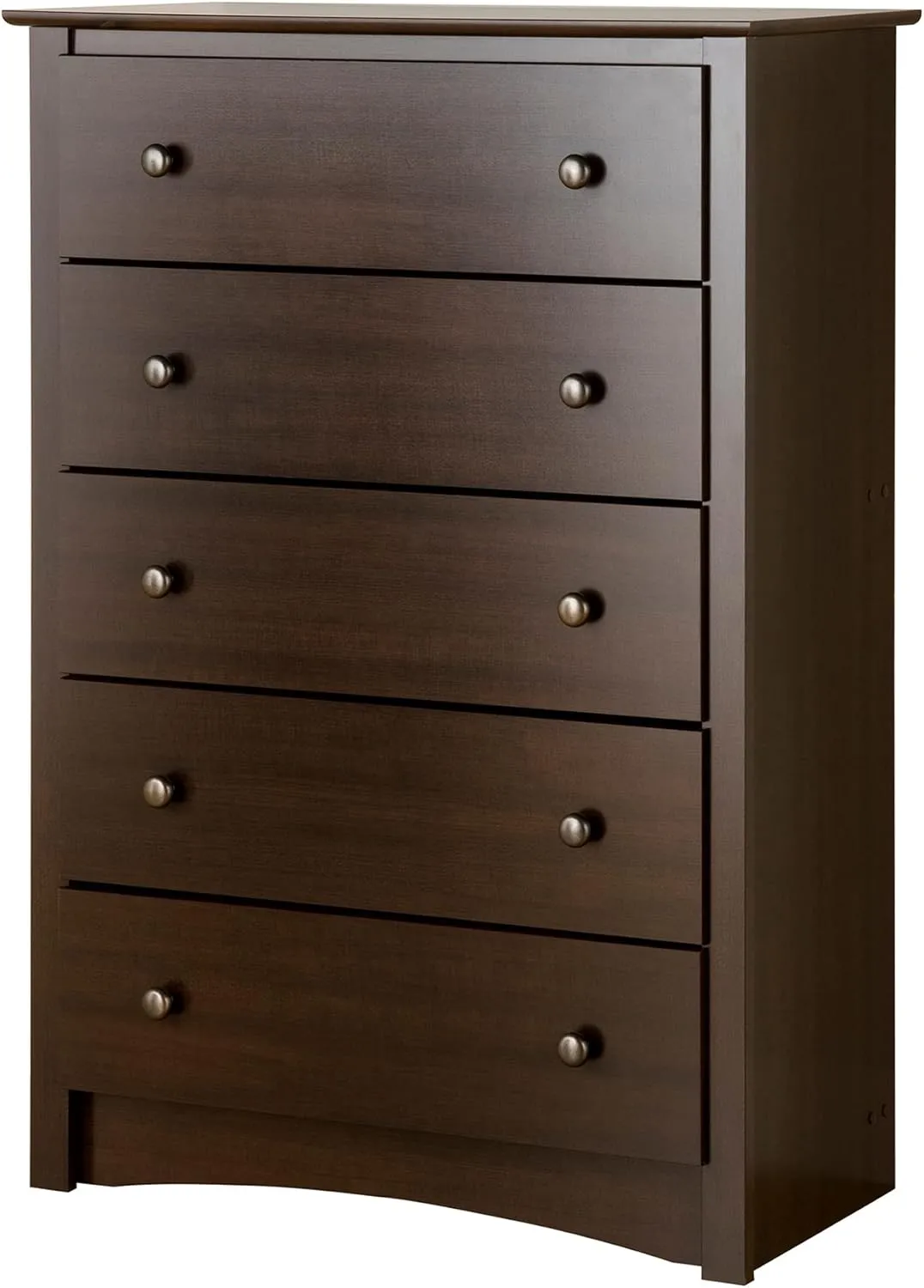 Prepac Sonoma Traditional 5-Drawer Tall Dresser for Bedroom, Functional Bedroom Dresser & Fremont Superior 5-Drawer Chest for Bedroom - Spacious and Stylish Chest of Drawers