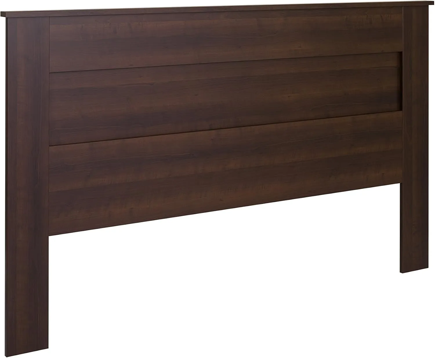 Prepac Stylish Flat Wood Panel Headboard for King Size Beds, Simplistic Wooden King Headboard 2.25" D x 81" W x 48" H, Espresso, EHFK-1301-1