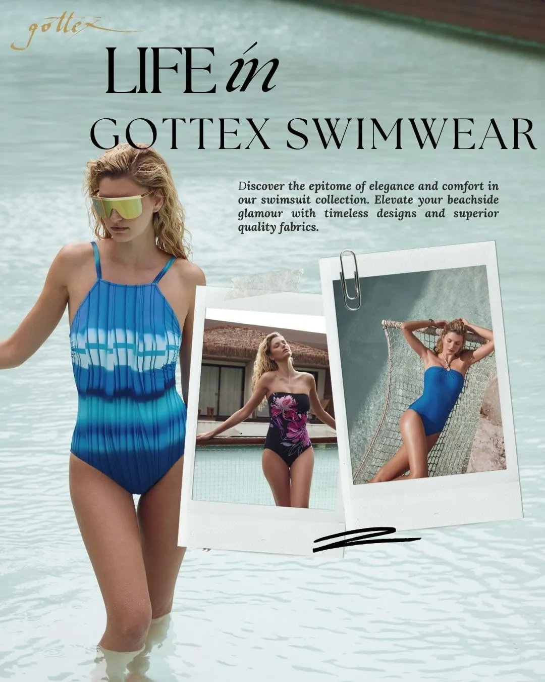 Profile by Gottex Fun Flair Stylish Women’s One Piece V Neck Bathing Swimsuit with Soft Cup and Tummy Control Swim Essential
