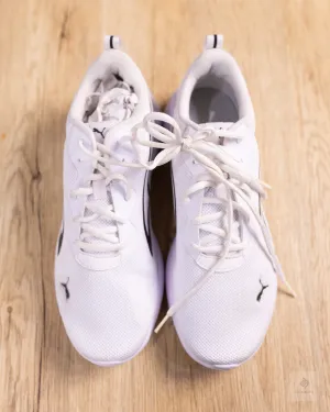 Puma all-day active white black men unisex running sports shoes