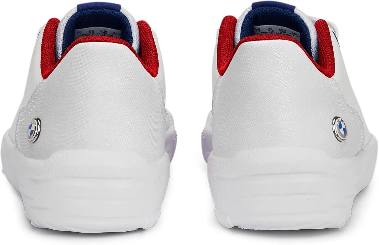 PUMA Unisex-Child Alternative Closure Shoes BMW M Motorsport Drift Cat Decima Hook and Loop Sneaker, Black/Pop Red White, 11.5 US Little Kid