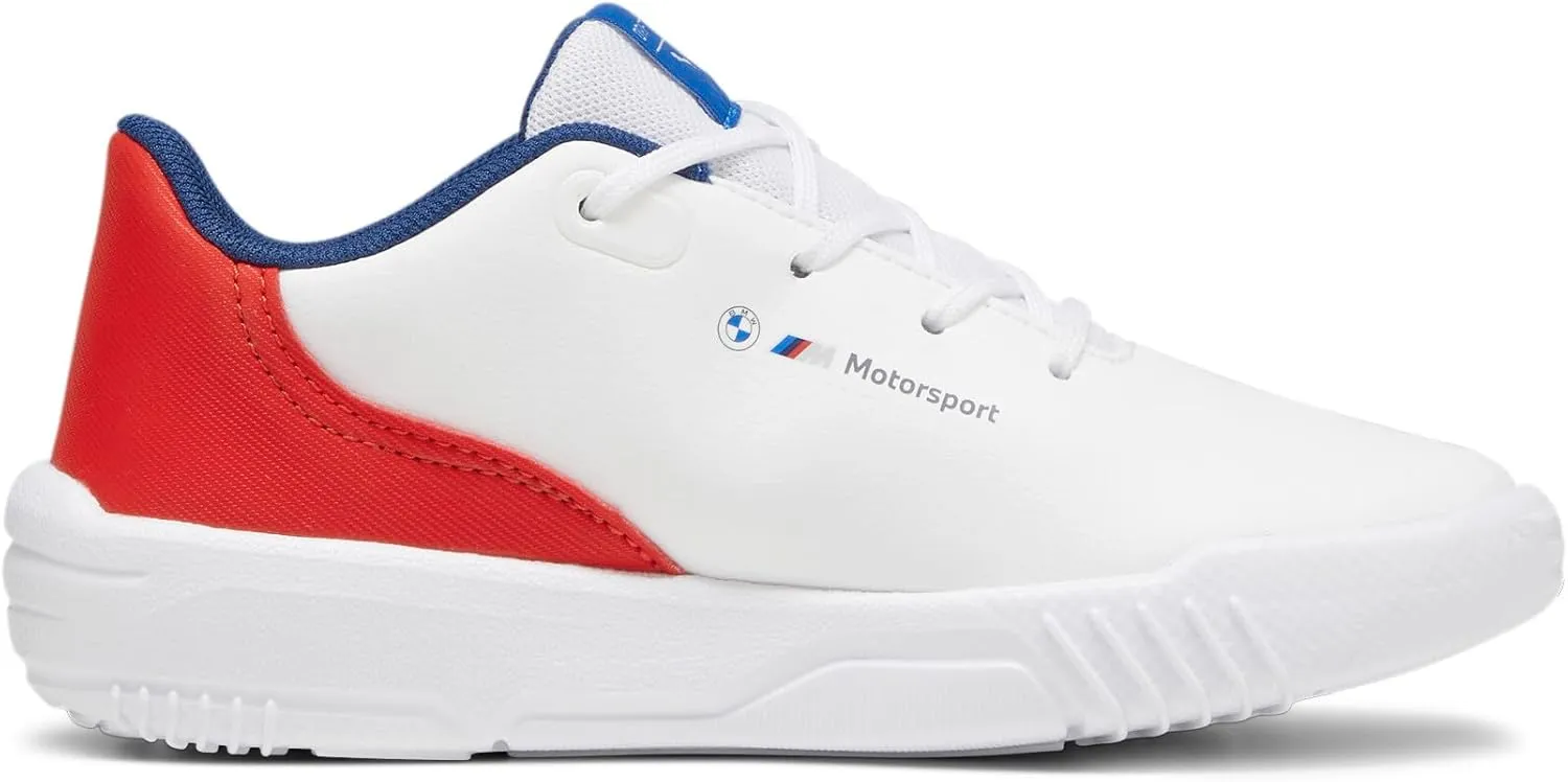 PUMA Unisex-Child BMW M Motorsport Drift Cat Decima Hook and Loop Sneaker
