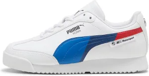PUMA Unisex-Child M Shoes BMW Motorsport Roma Sneaker, Black-Shadow Gray, 5 US Big Kid