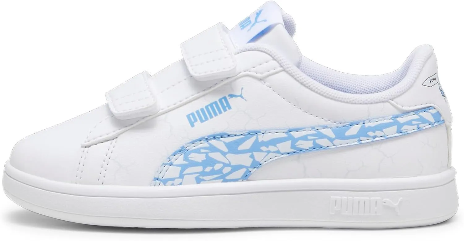 PUMA Unisex-Child Smash 3.0 Hook and Loop Sneaker