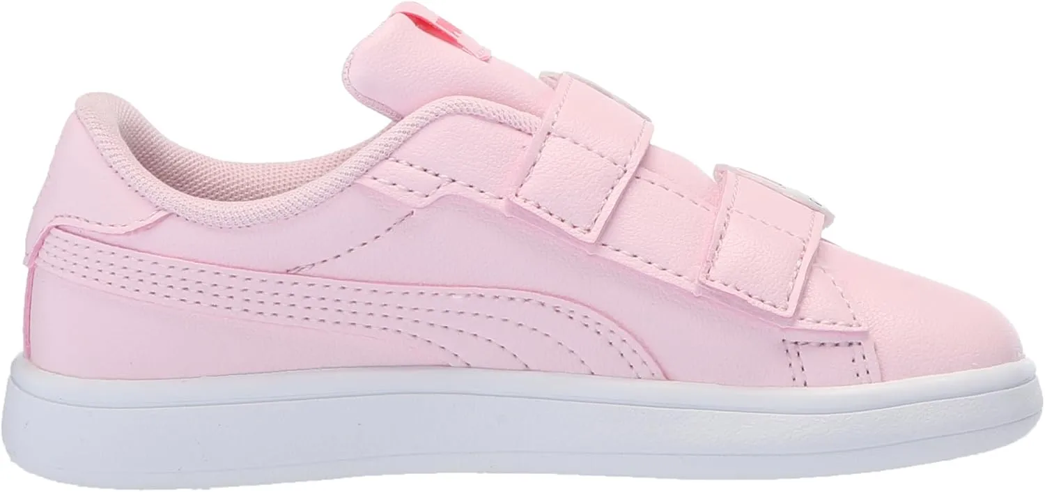 PUMA Unisex-Child Smash Hook and Loop Sneaker
