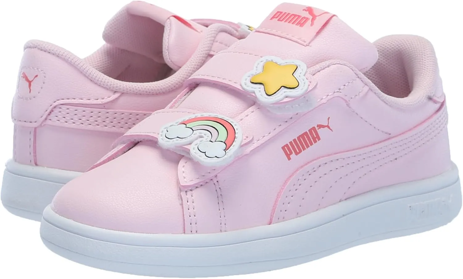 PUMA Unisex-Child Smash Hook and Loop Sneaker