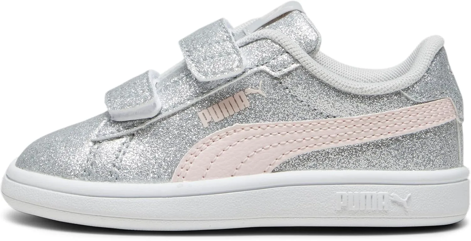 PUMA Unisex-Child Smash Hook and Loop Sneaker
