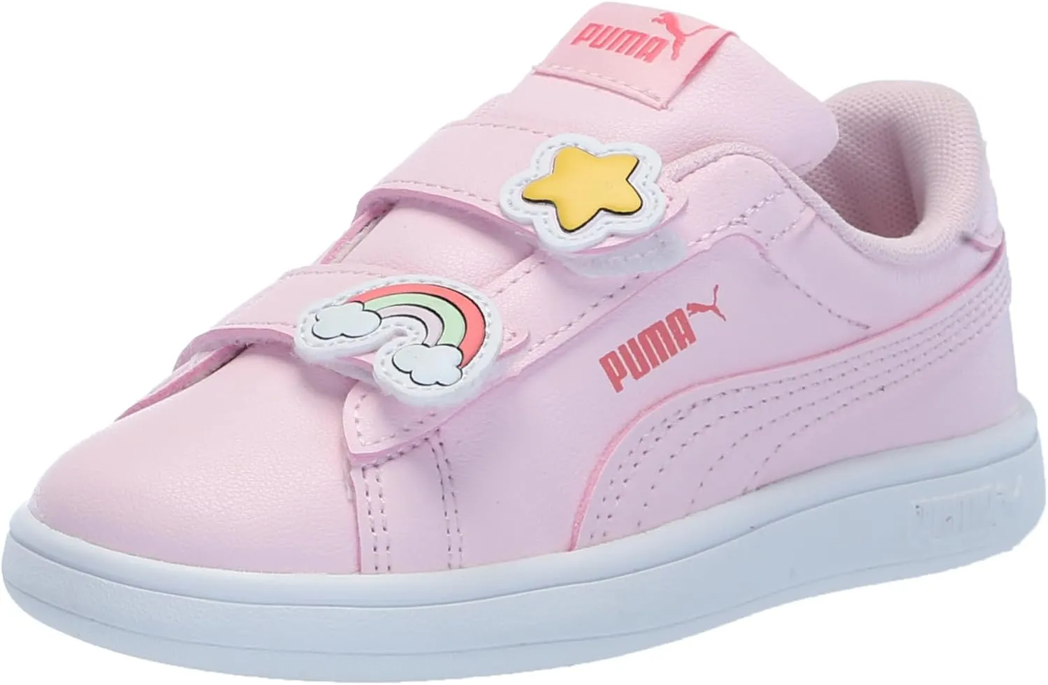 PUMA Unisex-Child Smash Hook and Loop Sneaker