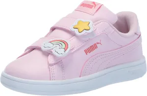 PUMA Unisex-Child Smash Hook and Loop Sneaker