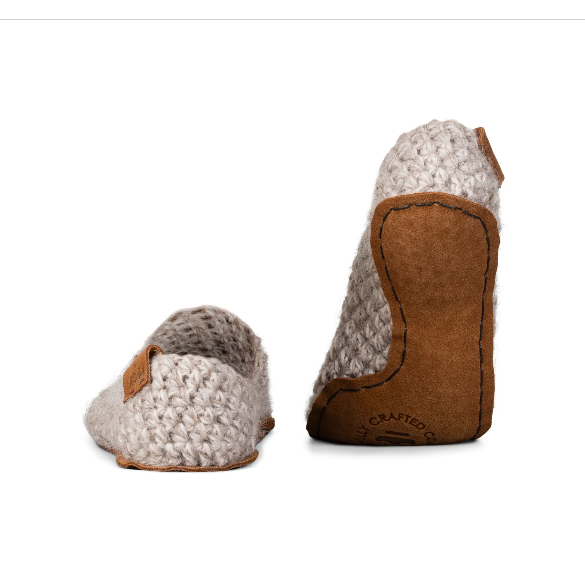 Quick resolution Slip-on Slippers Secure platform Wool Light |