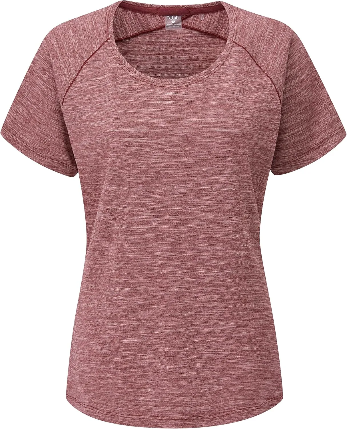 Rab Women's Wisp Tee Breathable Short-Sleeve T-Shirt for Hiking, Climbing, & Casual