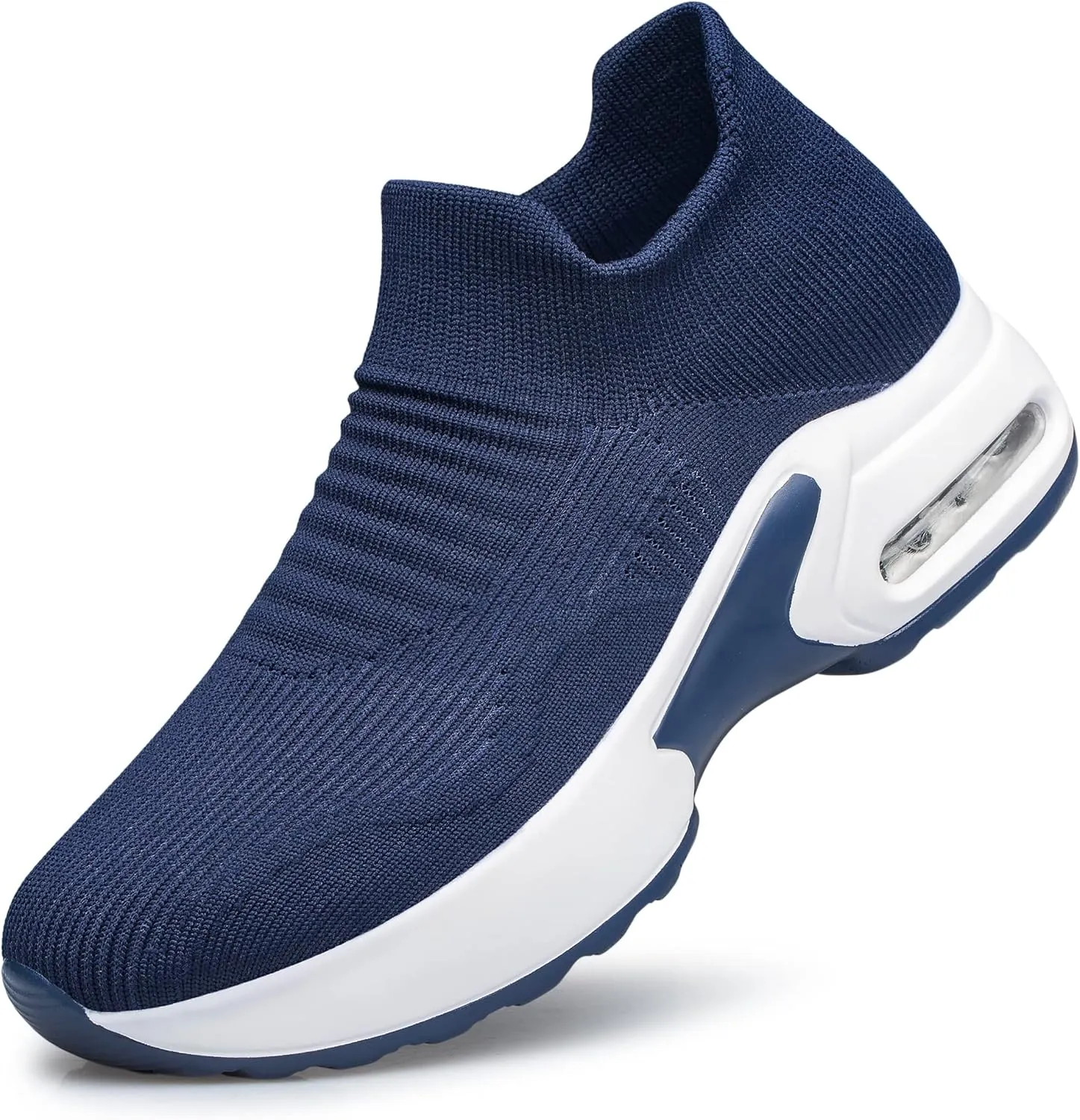 Raoendis Womens Walking Shoes - Sock Sneakers Daily Casual Shoes Slip on Comfortable Nursing Work Shoes