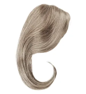 Raquel Welch Long 18 Inch Top Billing Top-of-The-Head Hairpeice, TOPPER ONLY, Not a Full Wig, RL119 Silver And Smoke