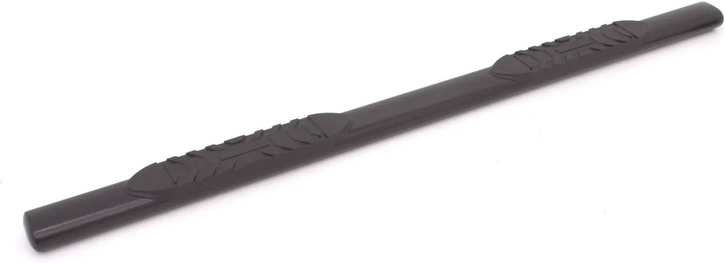RealTruck Lund 24083002 Black Steel 5" Oval Straight Nerf Bars for 2005-2018 Toyota Tacoma Double Cab