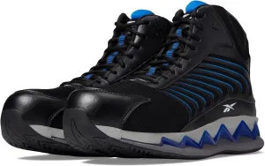 Reebok Work Men's RB3225 Zig Elusion Heritage Work Construction Shoe Black Safety, 9.5