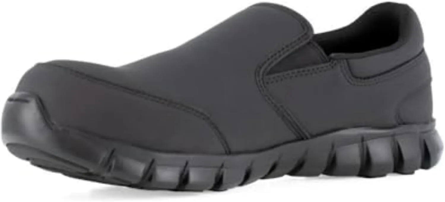 Reebok Work Men's Sublite Cushion CT Slip-On Black/Medium / 11