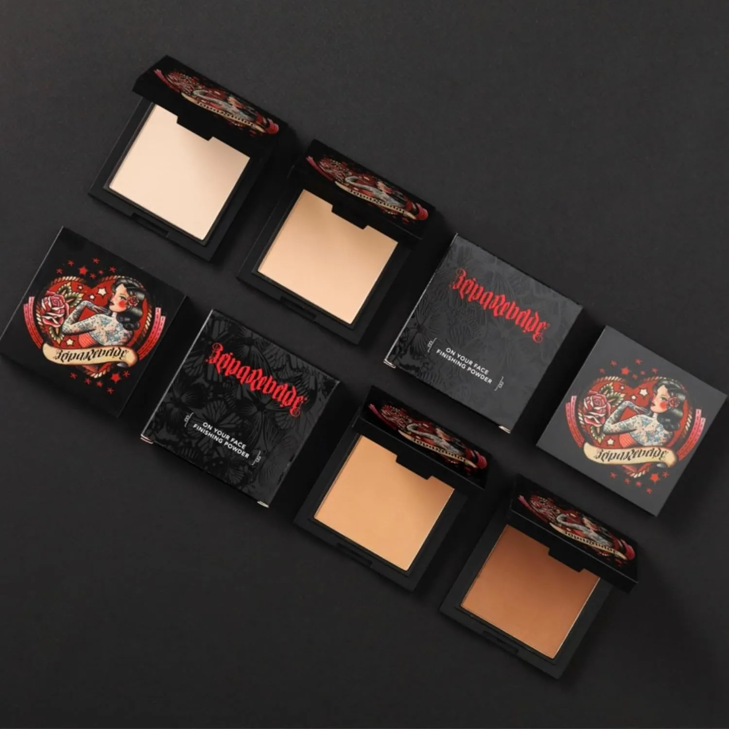 REINA REBELDE Perla Translucent Pearl Shade On Your Face Finishing Powder | Enriched with Avocado and Rose Oil | Smooth, Blending Matte Finish | Long-lasting | Cruelty Free and Vegan Pearl shade