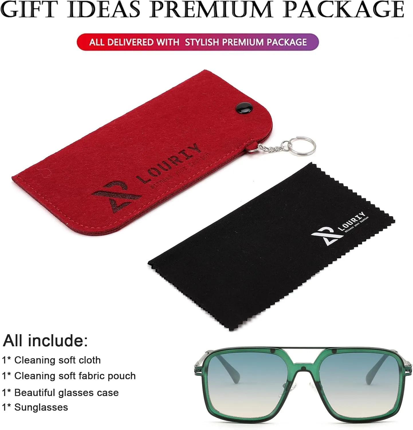 Retro Square 70s Flat Aviator Sunglasses Women Men Classic Retro Stylish Frame UV400 Protection