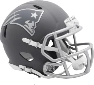 Riddell New England Patriots NFL Slate Alternative Speed Mini Football Helmet