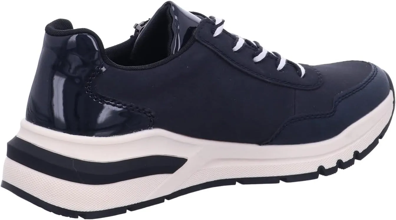 Rieker Women's comfortable shoes, M6601, women's lace-up shoes, loose insole