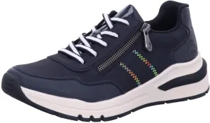 Rieker Women's comfortable shoes, M6601, women's lace-up shoes, loose insole