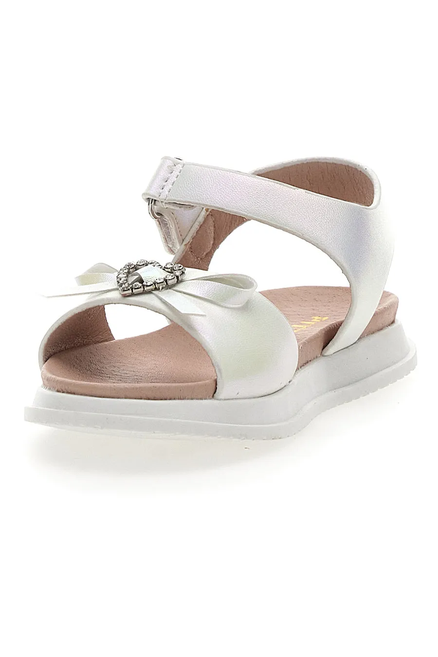 Sandali con Fiocco Bianchi Pitt Kids 39244