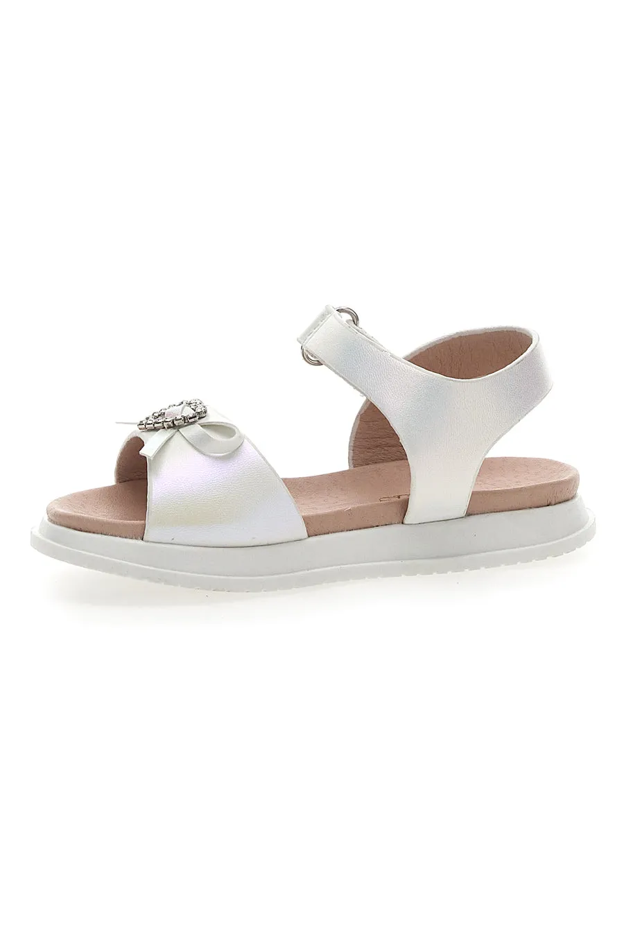 Sandali con Fiocco Bianchi Pitt Kids 39244