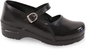 Sanita Clare Cabrio Leather Clogs for Women - Adjustable, Polyutherane Outsole, Closed-Back, APMA-Approved