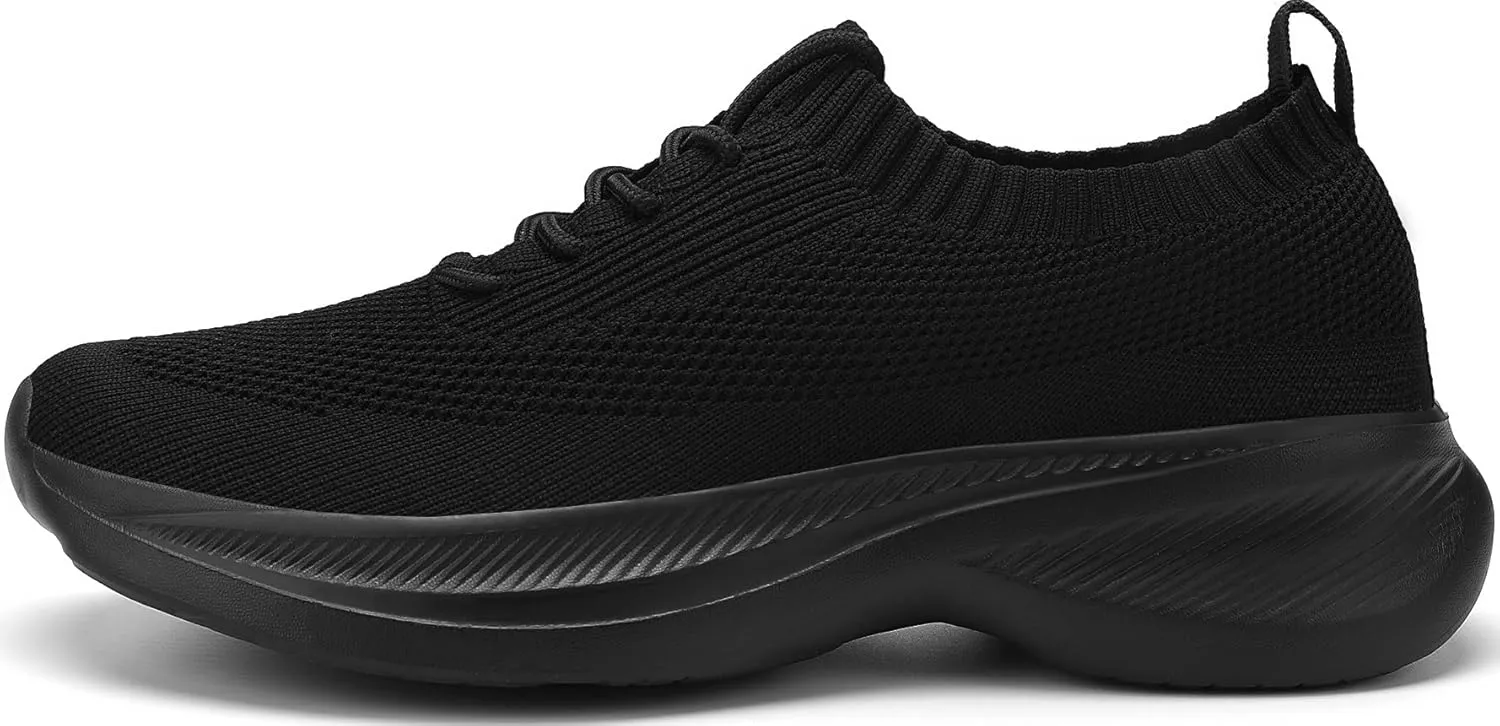 Santiro Mens Shoes Walking Tennis Shoes Comfortable Lightweight Sneakers Fashion Non Slip Mesh Gym Slip On Shoes