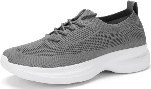 Santiro Mens Shoes Walking Tennis Shoes Comfortable Lightweight Sneakers Fashion Non Slip Mesh Gym Slip On Shoes