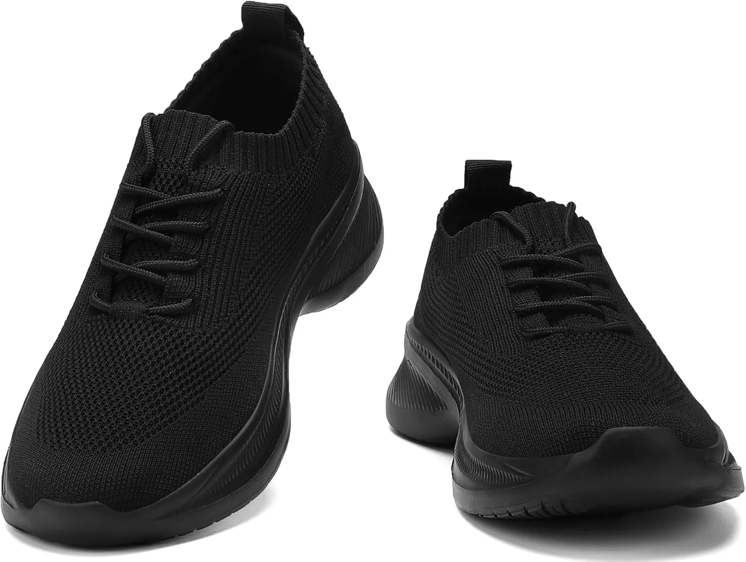 Santiro Mens Shoes Walking Tennis Shoes Comfortable Lightweight Sneakers Fashion Non Slip Mesh Gym Slip On Shoes