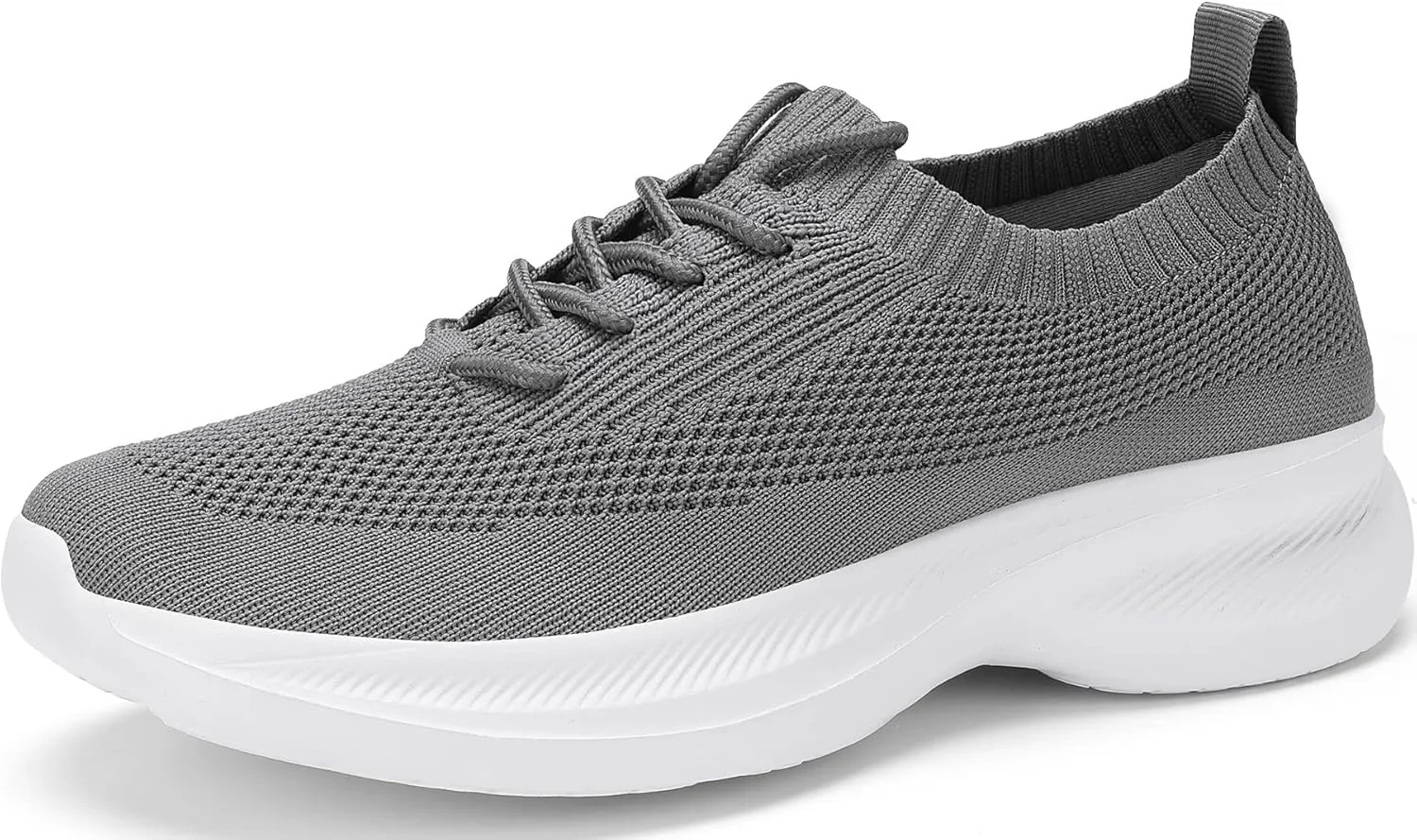 Santiro Mens Shoes Walking Tennis Shoes Comfortable Lightweight Sneakers Fashion Non Slip Mesh Gym Slip On Shoes