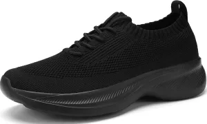 Santiro Mens Shoes Walking Tennis Shoes Comfortable Lightweight Sneakers Fashion Non Slip Mesh Gym Slip On Shoes