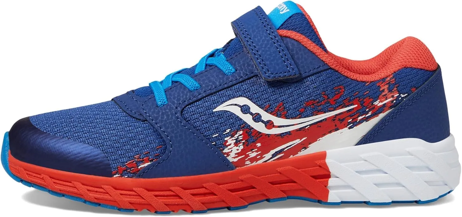 Saucony Unisex-Child Wind Alternative Closure 2.0 Sneaker