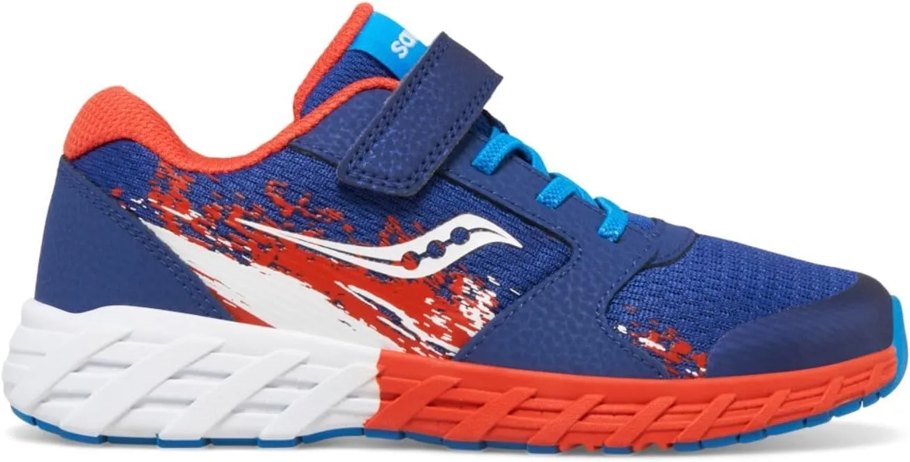 Saucony Unisex-Child Wind Alternative Closure 2.0 Sneaker