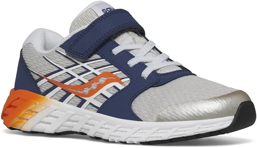 Saucony Unisex-Child Wind Alternative Closure 2.0 Sneaker