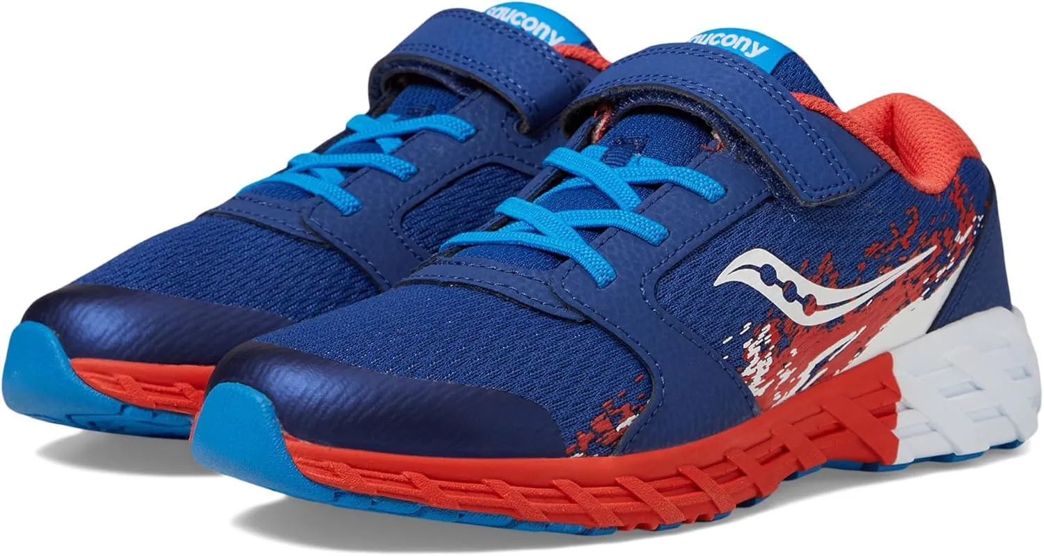 Saucony Unisex-Child Wind Alternative Closure 2.0 Sneaker