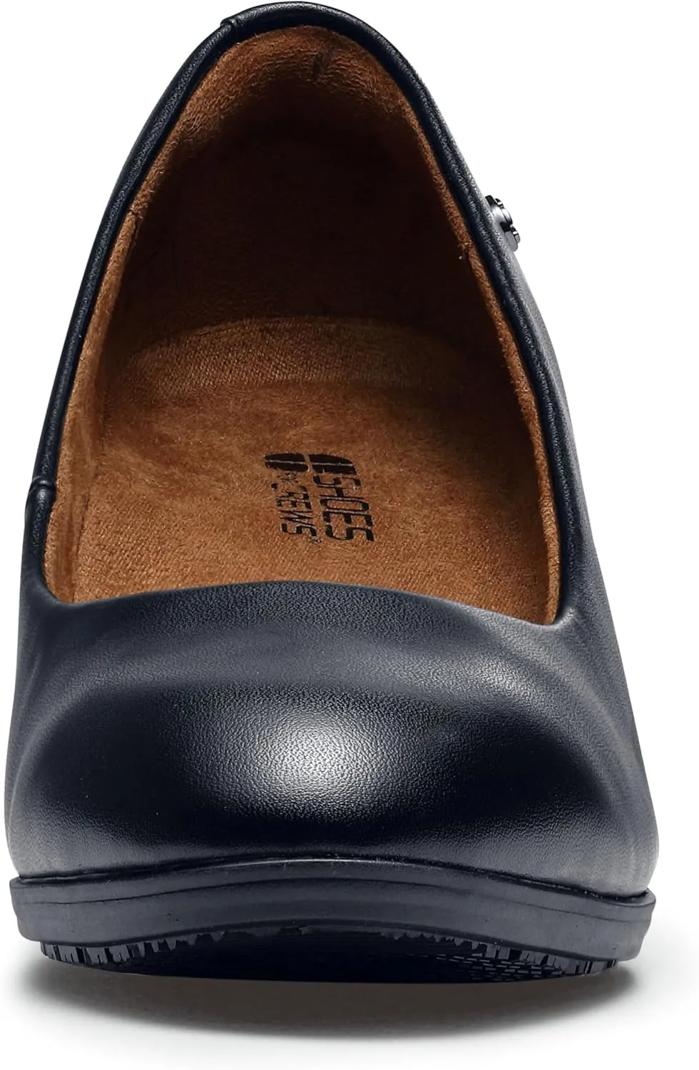 Shoes for Crews Olivia, Women's Slip-Resistant High Heel Dress Shoes for Work, Water Resistant, Women's Heel Pumps Comfortable Flight Attendant Shoes
