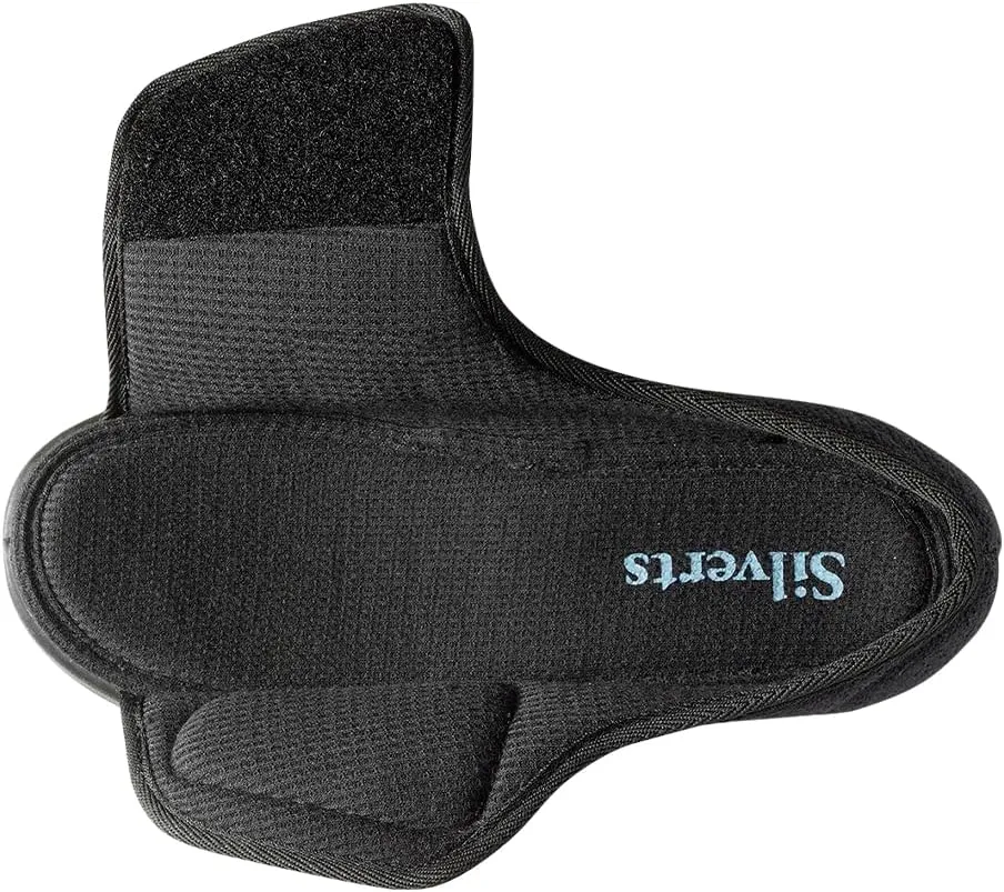 Silverts Diabetic Open-Toe Shoes for Women | Extra-Wide Non-Slip Comfortable Slippers for Elderly, Swelling, Sensitive Feet