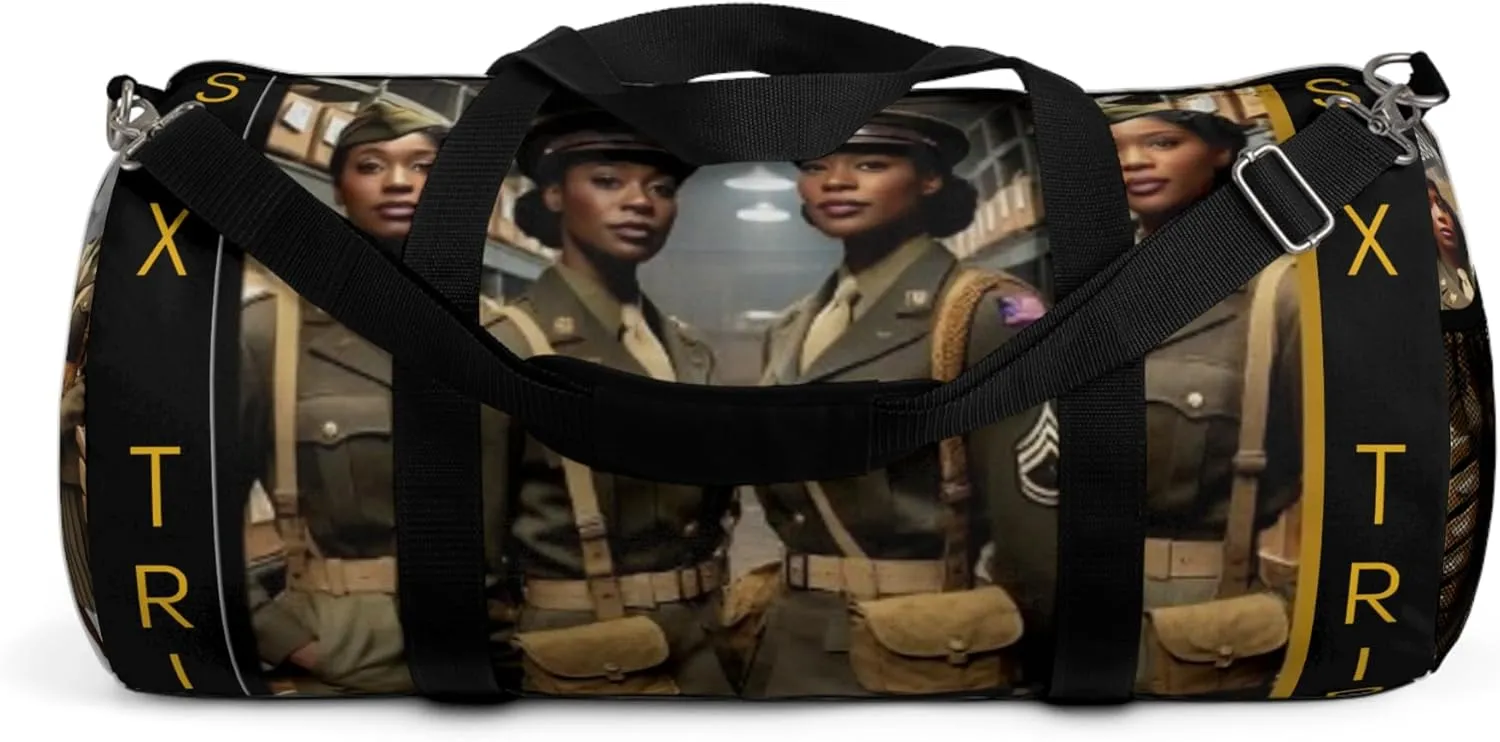 Six Triple Eight (6888) Inspired Duffel Bag - Stylish Travel Accessory for Veterans & Supporters, Gym Bag, Sport Gear