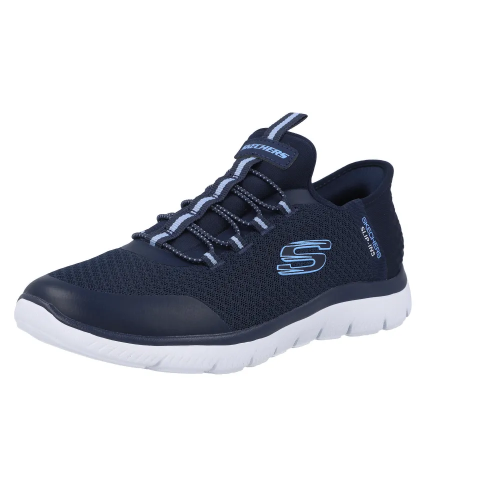 Skechers Summits Navy Children's Slip-on Shoes