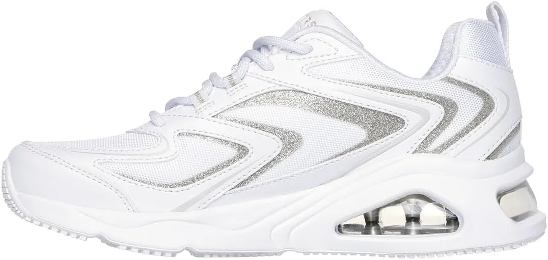 Skechers Women's Tres-air Uno-Shimm-airy Sneaker